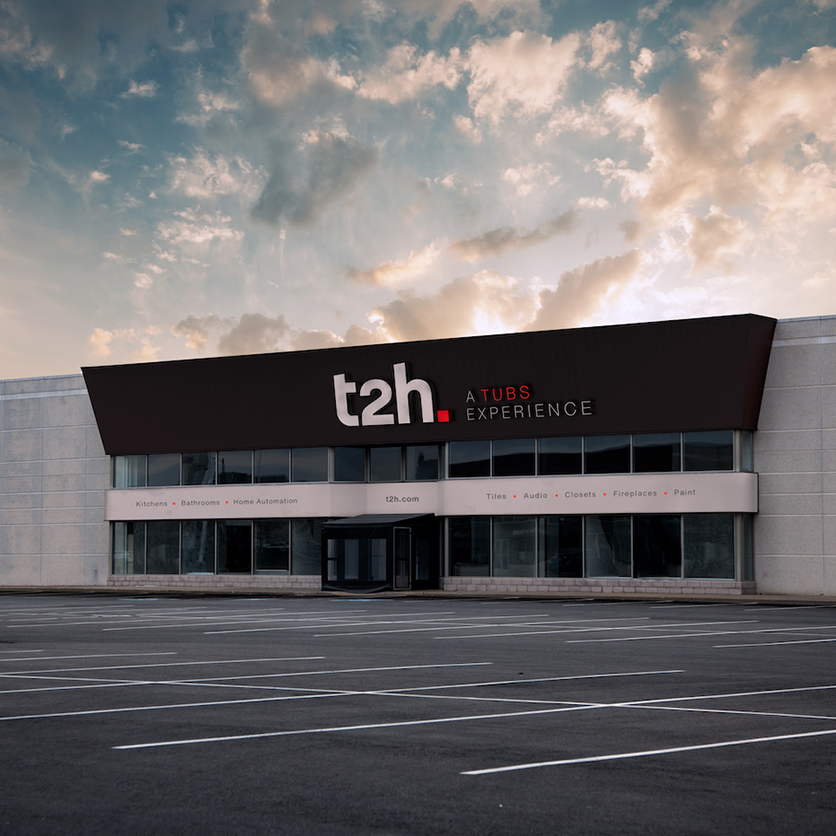 outside view of t2h showroom